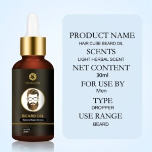 Huile Essentielle Naturelle pour la Croissance de la Barbe