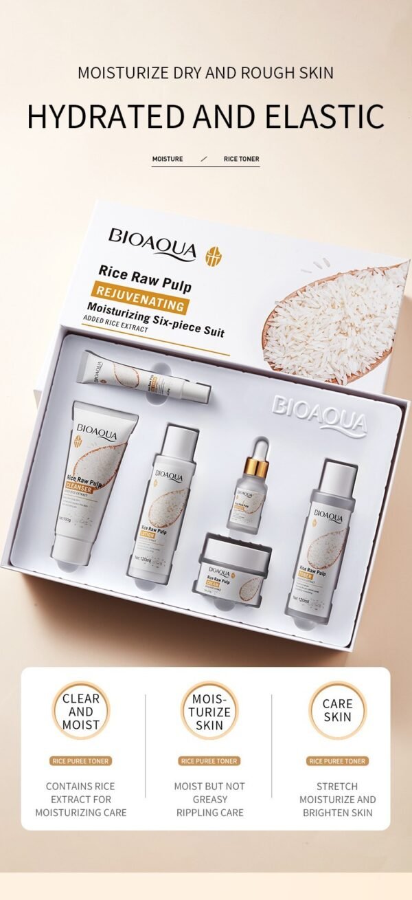 Coffret de 6 produits Soins Visage Hydratants – Image 5