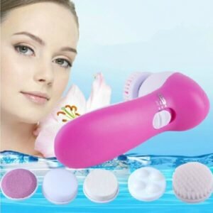Nettoyant visage 5 en 1 – Nettoyage profond, massage, anti-âge