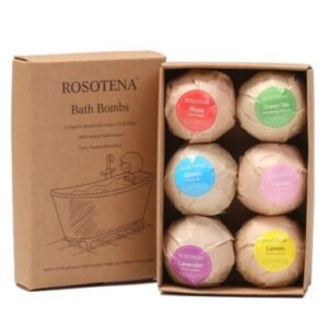 Coffret 6 bombes de bain biologiques