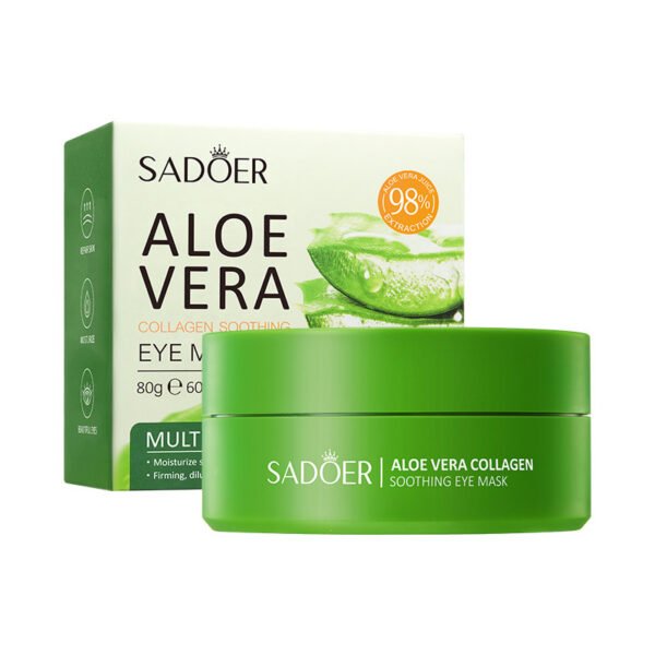 Masque apaisant pour les yeux au collagène et à l'aloe vera – Image 6