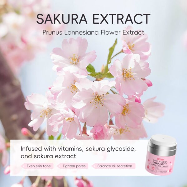 Crème Visage Hydratante Cherry Blossom – 50g – Image 3