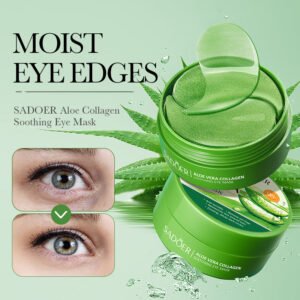 Masque apaisant pour les yeux au collagène et à l'aloe vera