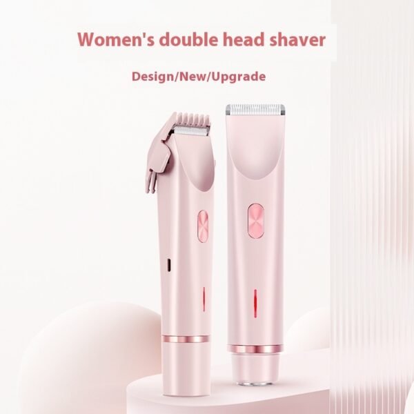 Rasoir Électrique 2 en 1 Femme – Tondeuse Pubis et Corps – Image 6