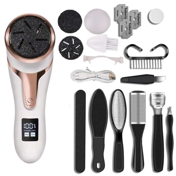 Râpe électrique, pédicure et soins des pieds - Ecran LCD – Image 5