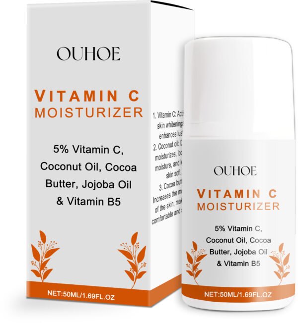 Crème Hydratante à la Vitamine C – Éclat, Nutrition et Douceur – Image 2