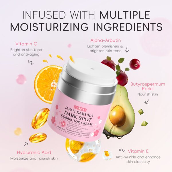Crème Visage Hydratante Cherry Blossom – 50g – Image 4